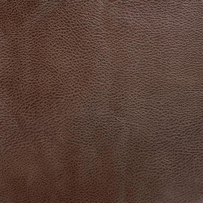 Spatial Order 24" Dinah Collection Storage Ottoman - Brown Faux Leather