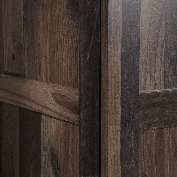 Sauder Select Storage Cabinet, Pantry Cabinet Kitchen Storage with Adjustable Shelves, Utility Room Storage Cabinet, in Reclaimed Pine
