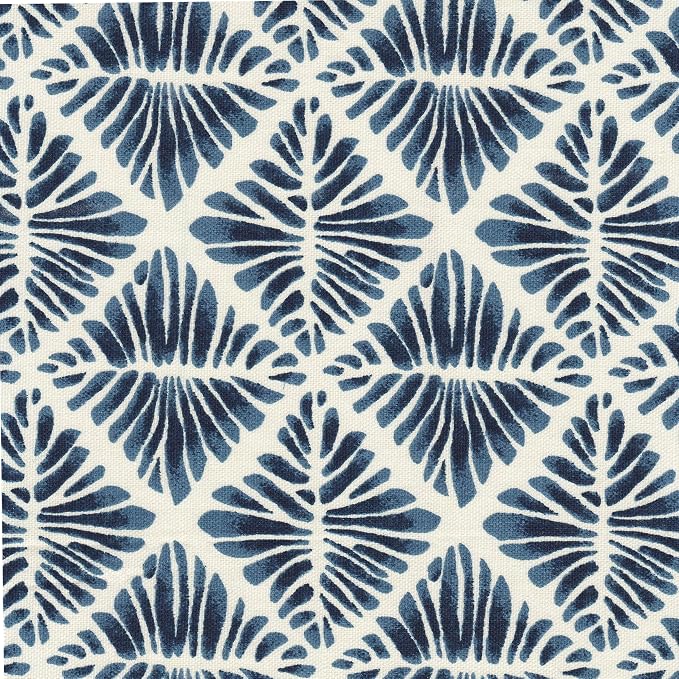 HomePop 36" Decorative Storage Bench - Blue Geometric Pattern