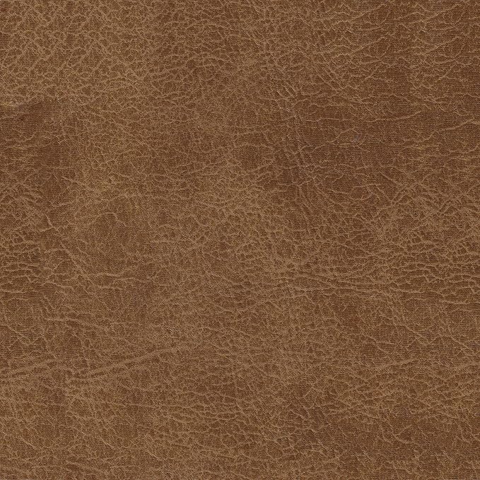 HomePop 40" Button Tufted Storage Bench - Distressed Brown Faux Leather
