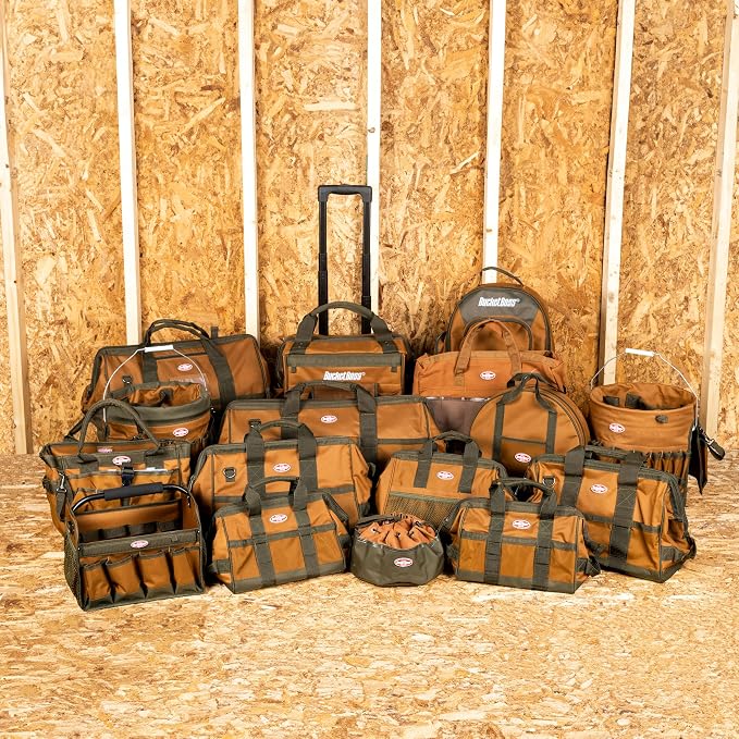 Bucket Boss The Bucketeer Bucket Tool Organizer in Brown, 10030