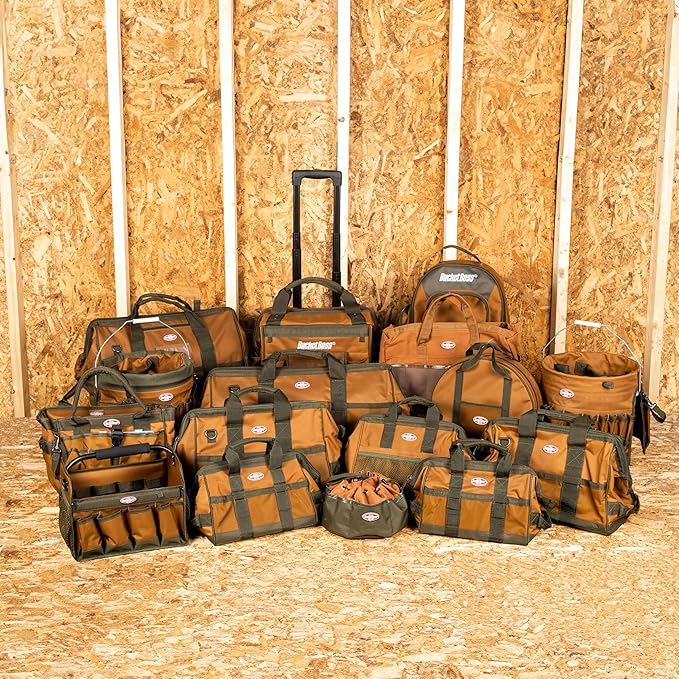 Bucket Boss The Bucketeer Bucket Tool Organizer in Brown, 10030 (Pack of 6)